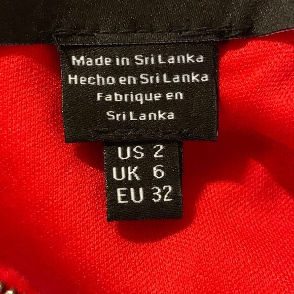 Maggy London Women Crochet Overtop Round Neck Short Sleeve Shift Dress Size 2 - Picture 7 of 12